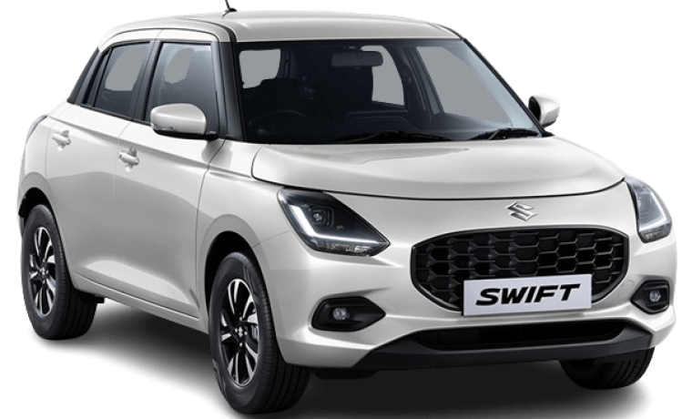 Maruti Swift – White | Self-Drive Car Rental in Panjim, Goa